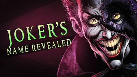 joker's real name|joker's identity revealed.